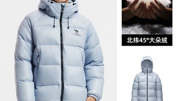 骆驼黑钻5系列羽绒服的区别