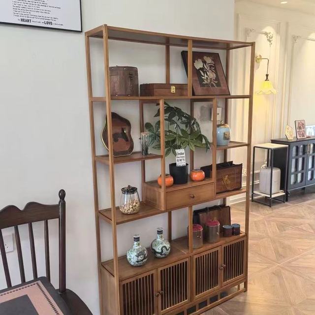永爵新中式博古架｜茶室氛围感密码被我找到✨