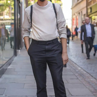 真正会穿搭的男人：不穿西裤，不暴露年龄，换成这4条裤子更高级