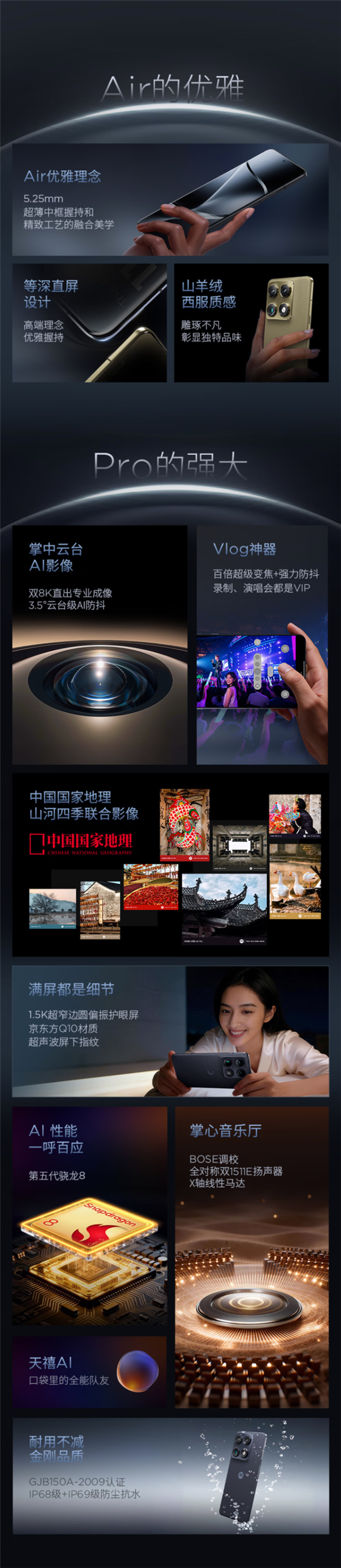 联想moto X70 Air Pro突然开售:6.99mm最薄影像旗舰!DXO第六