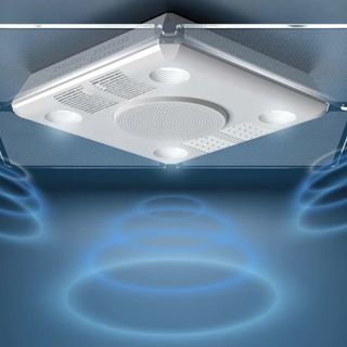 seebest方响蝉翼音响灯，6大调光模式、蝉翼氛围光晕、3D立体环绕光晕
