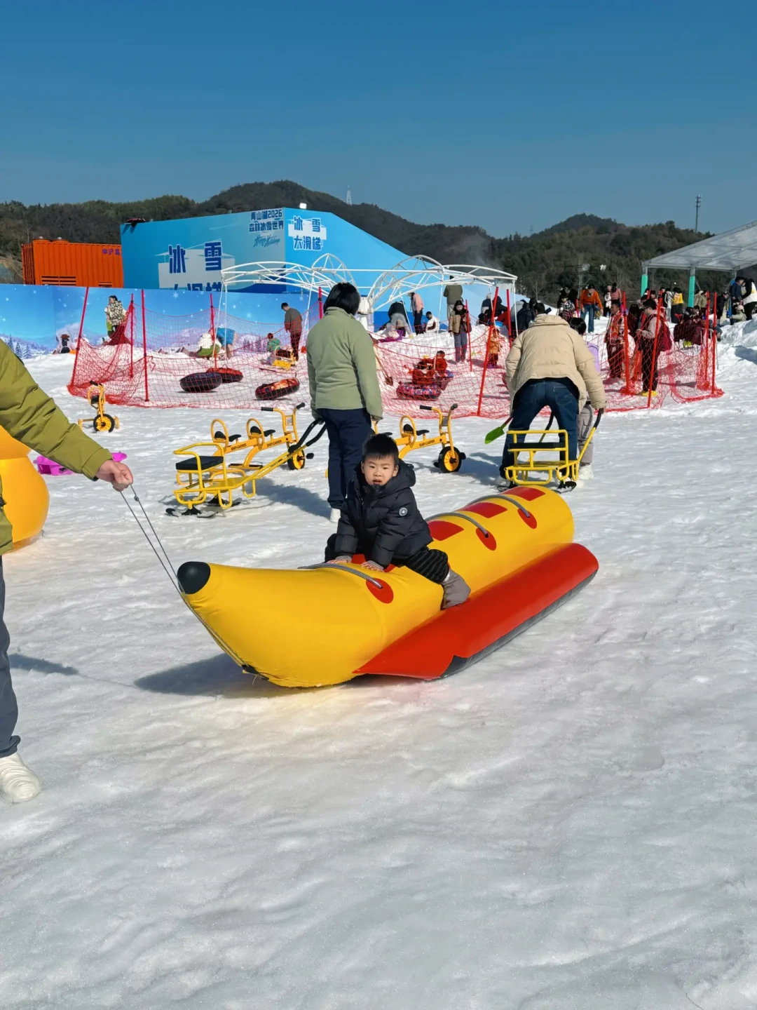 杭州遛娃|青山湖冰雪世界亲子一日游攻略❄️