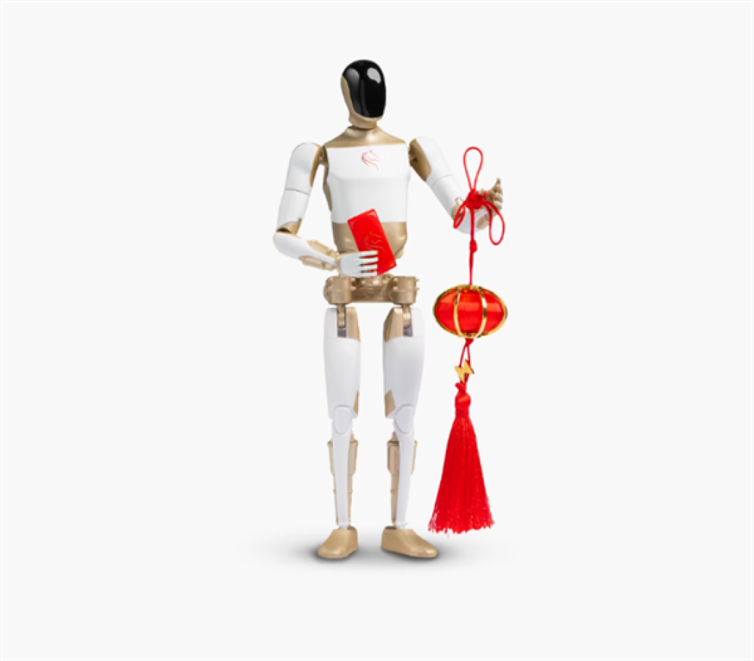 199元 特斯拉发布第二代人形机器人摆件:1:10打造 20关节灵活可动
