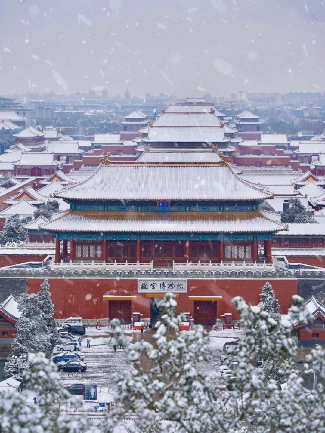 故宫已约满❗️北京初雪必打卡清单速存‼️