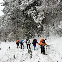绝美雪景之元旦三天两夜重装天目七尖