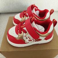 巴拉巴拉2026新款红色婴儿板鞋｜春秋新年穿搭封神✨