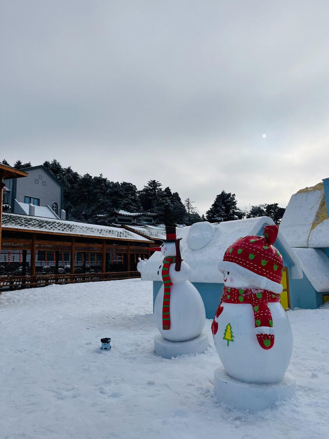 去过庐山不下五回！！建议深圳带娃看雪就来这