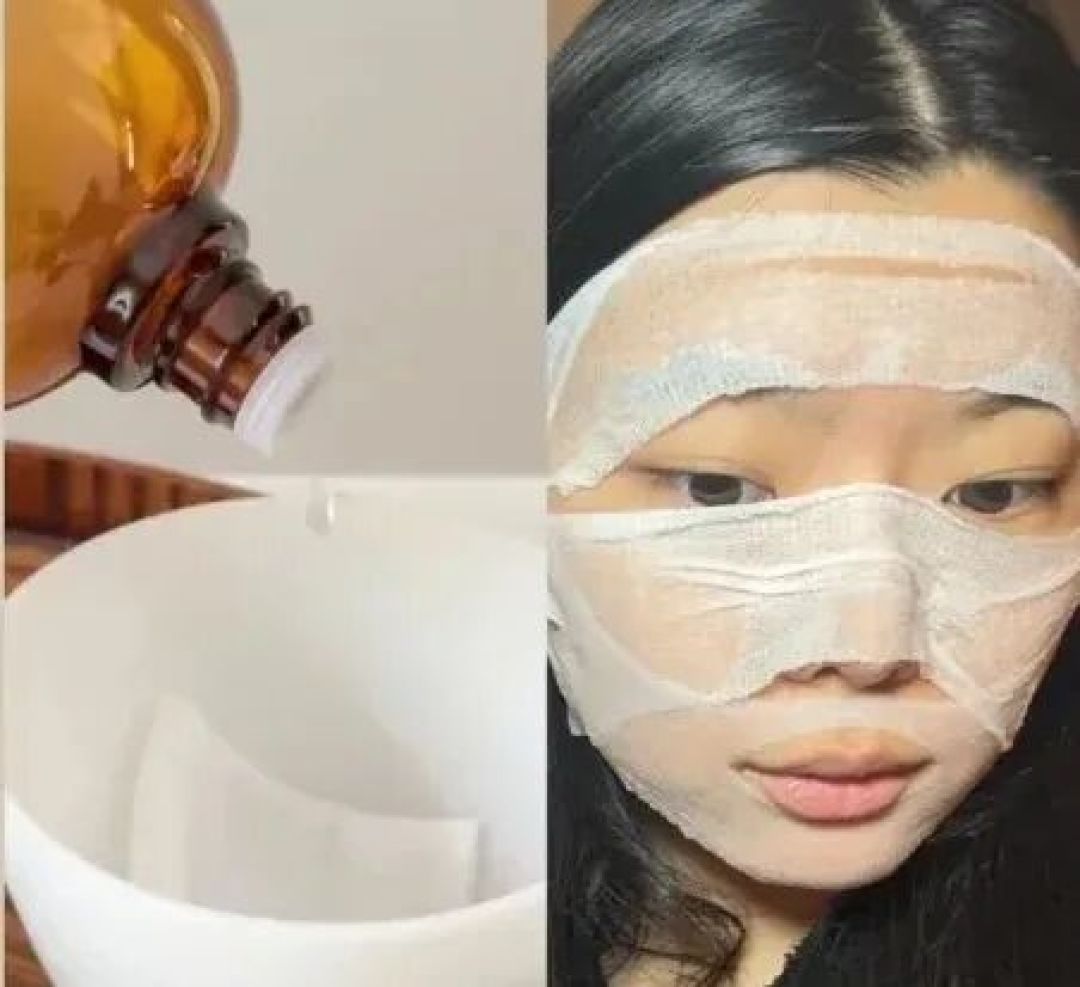 没想到，只是湿敷了2周，脸居然有这么大的变化