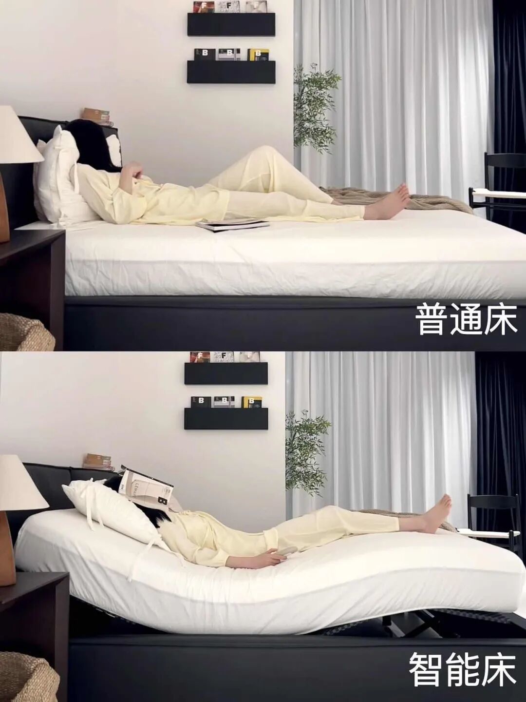 “住6个月｜真后悔没早点买这张智能床！腰不酸了，鼾声少了，连猫都赖着不走了…”