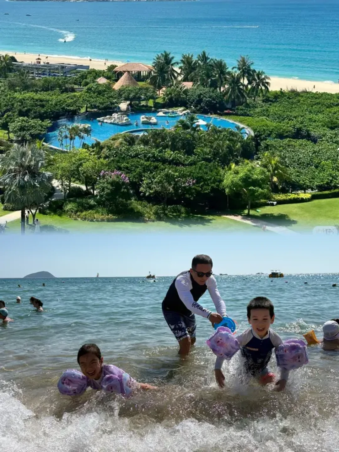 带娃亲测 亚龙湾四家顶流酒店