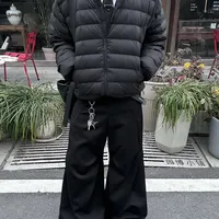 用正装的思路打开排骨羽绒服的另一种穿法