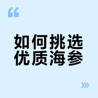 海参选购别瞎跟风！收藏这篇保姆级攻略‼️