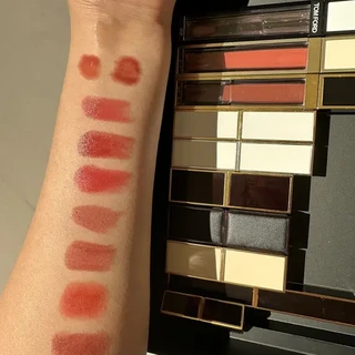 整了个：Tom Ford口红的试色🥹