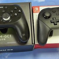 任天堂游戏手柄好用吗？西圣GC1vs任天堂Switch Pro 实测分享