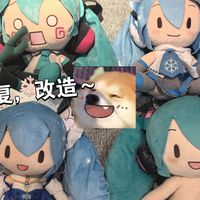 【手作记录154】大大大大工程！一次性修复4只fufu，装骨架+填充棉花+ 改可穿脱