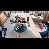 打开窗帘的瞬间儿子拼的太阳能空间站真的启动了  #拼装模型  #玩具推荐 #航天积木  #礼物推荐 w