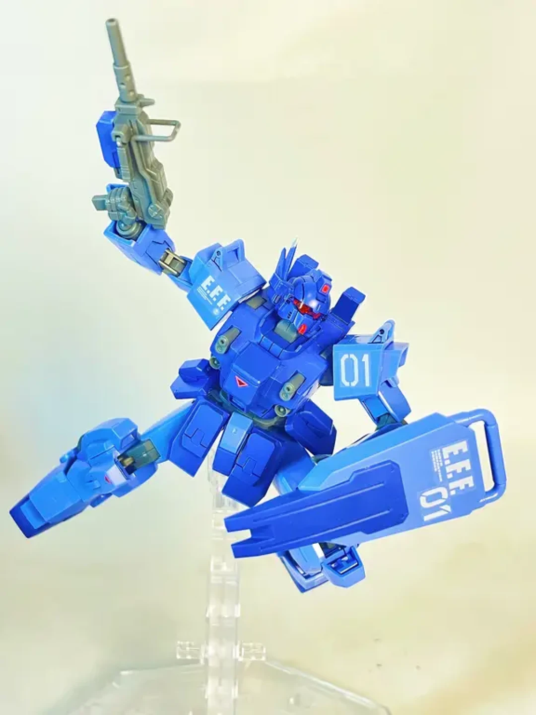 蓝色疯吉姆！HG蓝色命运1号机EXAM