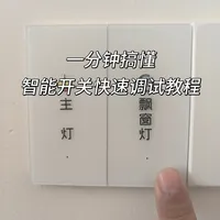 1分钟包学会智能开关快速调试配置教程