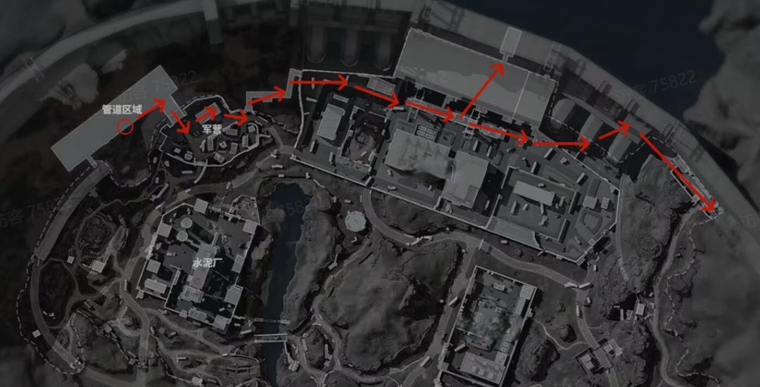 【三角洲行动】S8必玩项目！机坝12个出生跑刀速摸点位路线图，万场干货焚诀来了！