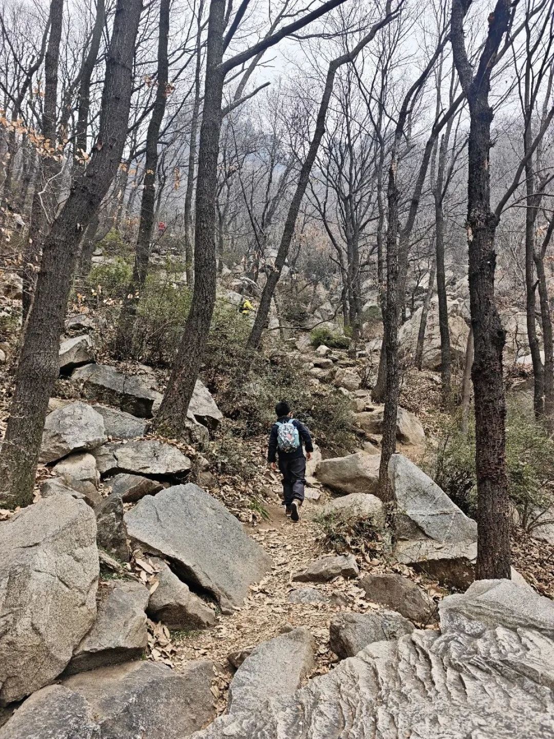 西安最适合小白入门的爬山地,也是娃最喜欢的免费绳索攀岩场地 | 两寺穿越路线