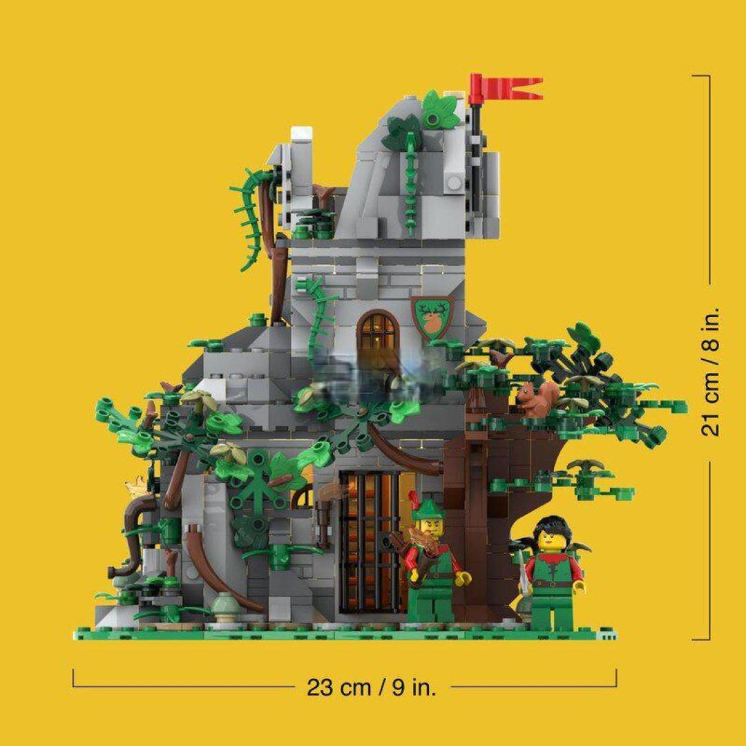 乐高MOC-139129 古木穿石的森林人哨塔