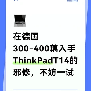 🇩🇪企业退役 ThinkPad + DIY 换键盘
