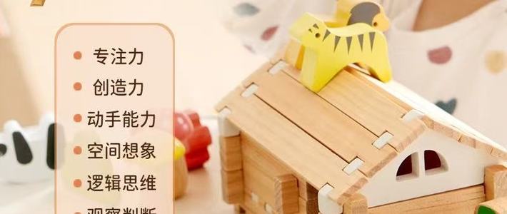 挖到宝！鲁班榫卯积木让娃放下电子产品✨