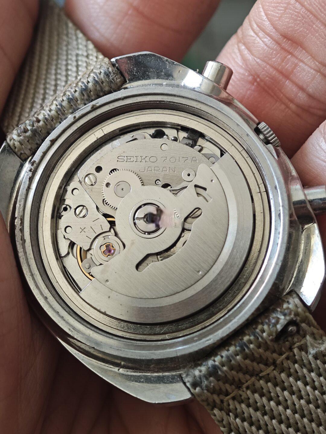 精工 Seiko 7017-8000计时码表
