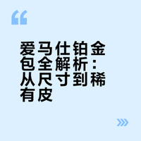 爱马仕Birkin：包界顶流全解析