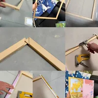 原来绷油画框这么简单?新手也能一次成!✅