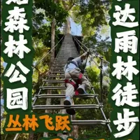 原始森林公园飞拉达雨林徒步终于完成了，今年我最期待的一个项目。#西双版纳旅行推荐官 #西双版纳原始森林公园丛林飞跃 #西双版纳原始森林公园飞拉达 #基诺山雨林徒步 #西双版纳雨林徒步