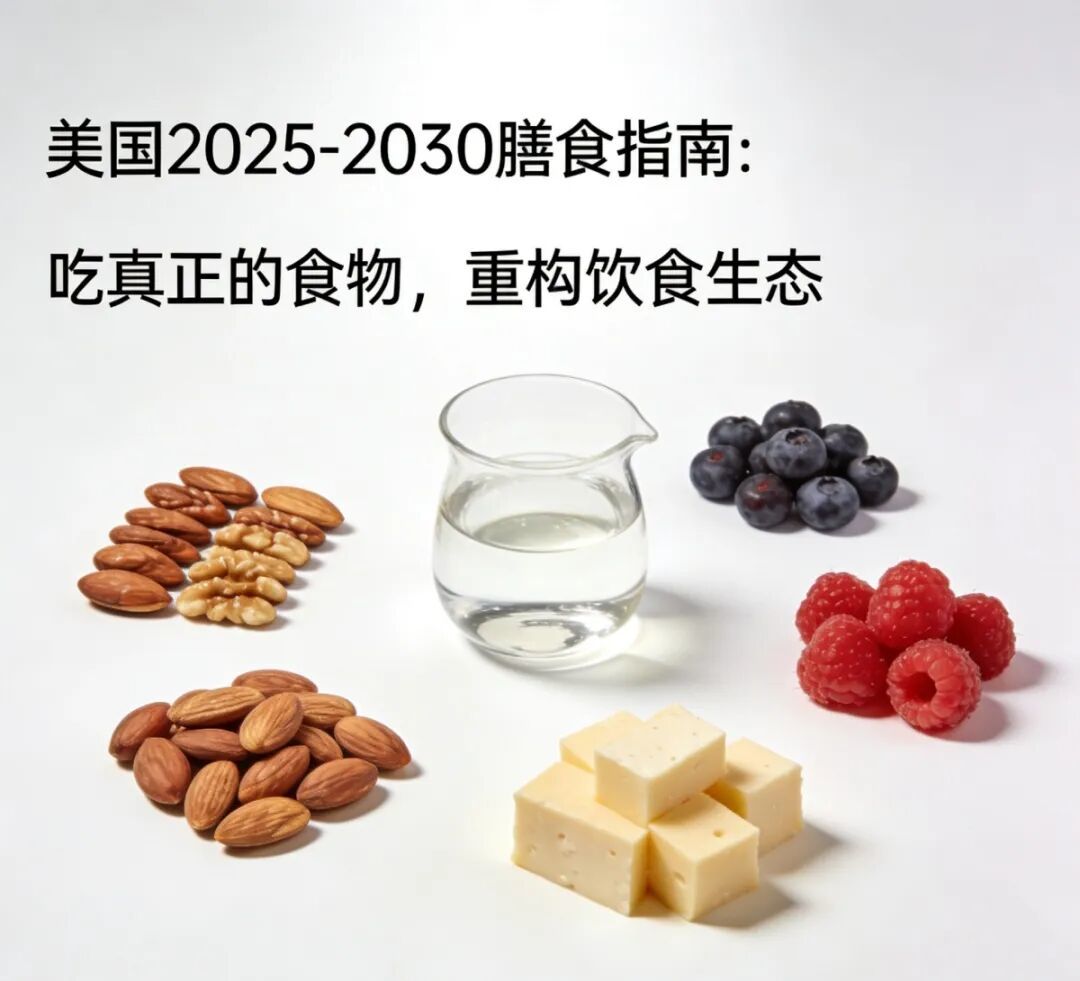 美国发布2025-2030膳食指南,倡导