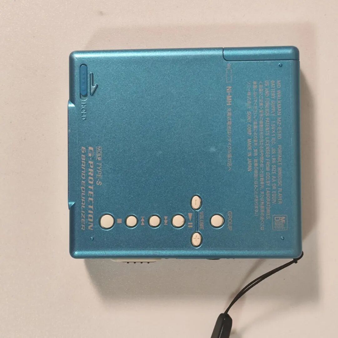【入门推荐】索尼MD播放器随身听单放机MZ-E510随身听MINI DISC