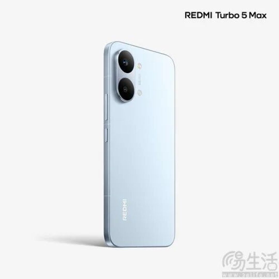 REDMI Turbo 5 Max外观揭晓，续航表现不俗
