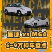 6~9万代步车盘点!除了星愿和MG4,竟然还有高手? #吉利星愿 #名爵MG4 #极狐t1 #埃安ut #汽车