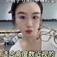 适合高度近视的眼镜框合集（适用于小脸和中等脸型）#专业验光配镜 #高度数眼镜 #高度数配镜 #高度数超薄镜片