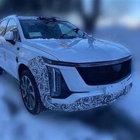 全新凯迪拉克XT5插混版路试曝光：真龙插混Pro加持，续航破1600公里