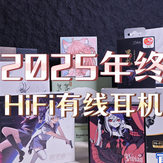 【建议收藏】2025HiFi有线耳机推荐!高性价比!学生党狂喜!实测不云评,全程无广,放心观看!