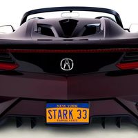 漫威定制NSX Roadster将拍卖