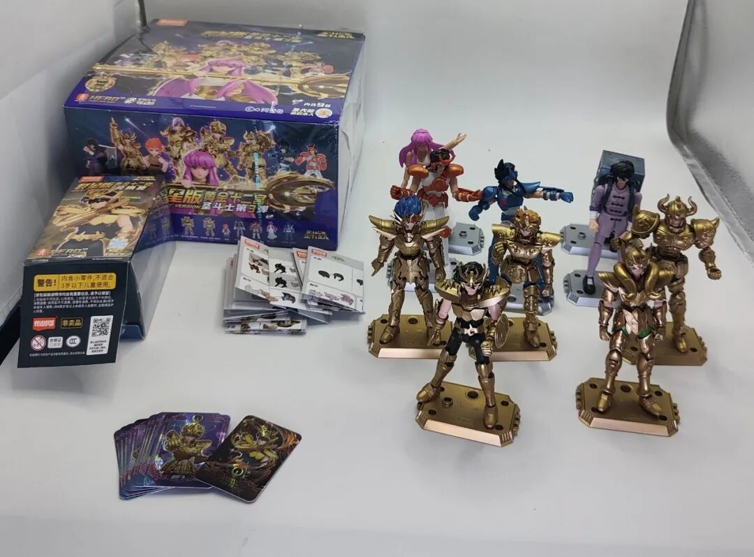 布鲁可《圣斗士星矢》群星版第三弹测评分享 雅典娜有点崩啊