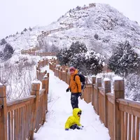 北京遛娃 | 私藏亲子徒步路线,雪后真美。