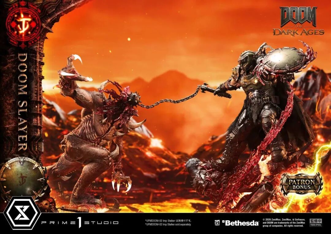 Prime1Studio《毁灭战士:黑暗时代》毁灭战士1/4雕像公布
