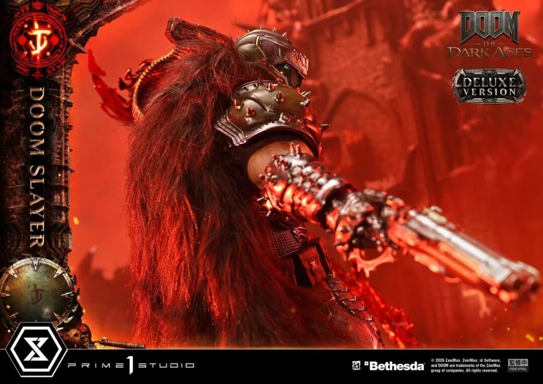 Prime1Studio《毁灭战士:黑暗时代》毁灭战士1/4雕像公布