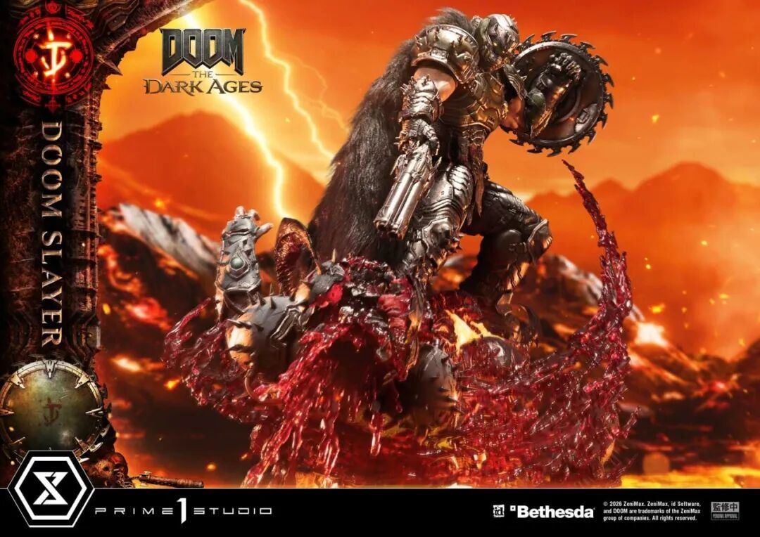 Prime1Studio《毁灭战士:黑暗时代》毁灭战士1/4雕像公布
