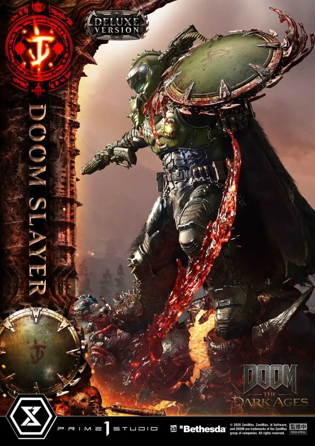 Prime1Studio《毁灭战士：黑暗时代》毁灭战士1/4雕像公布