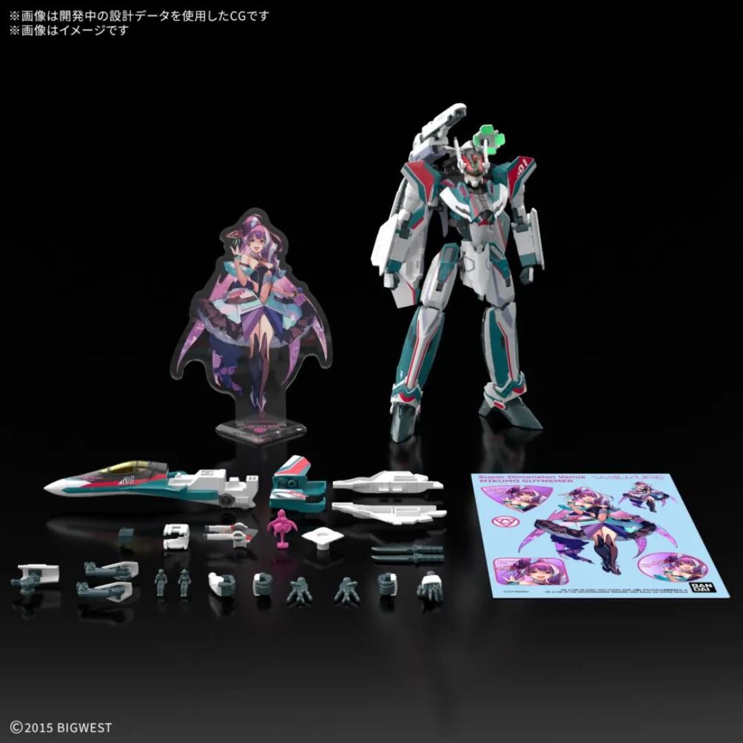 万代HG 1/100《超时空要塞Δ》VF-31S 阿拉德・梅塔斯机豪华套装公布