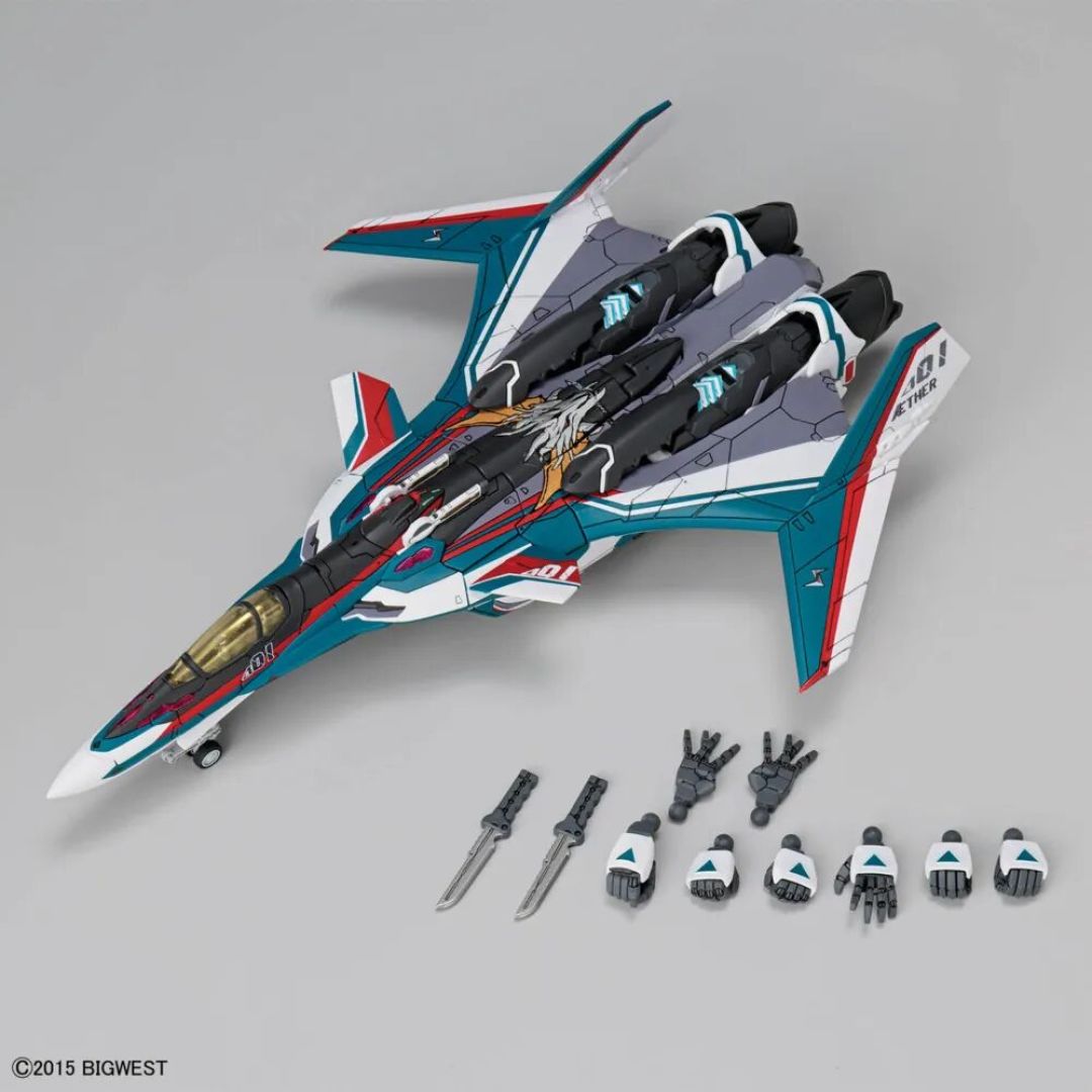 万代HG 1/100《超时空要塞Δ》VF-31S 阿拉德・梅塔斯机豪华套装公布