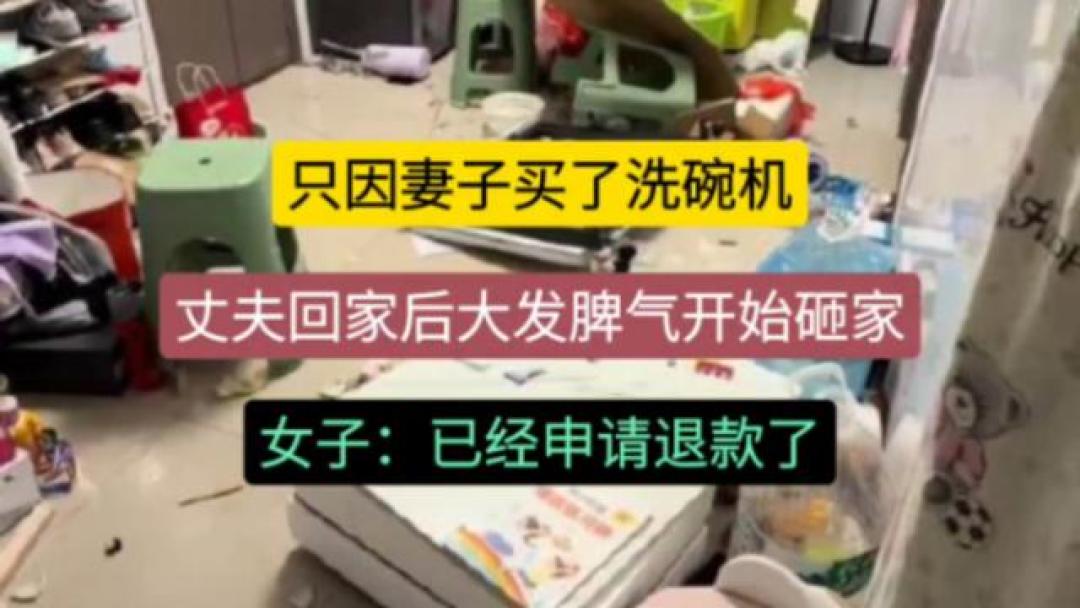 妻子偷偷买洗碗机,丈夫把家砸了!费水还费电,欧美为啥一直用?