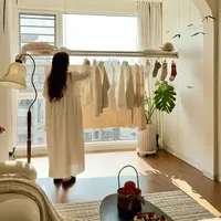 小户型竖厅显大秘诀：阳台打通实现晾晒自由