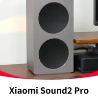 #小米Sound 2 Pro，小米首款两分频高端音箱，⼩巧机⾝，宽阔声场